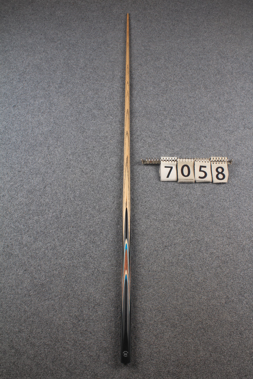 1 piece ash english pool cue # 7058