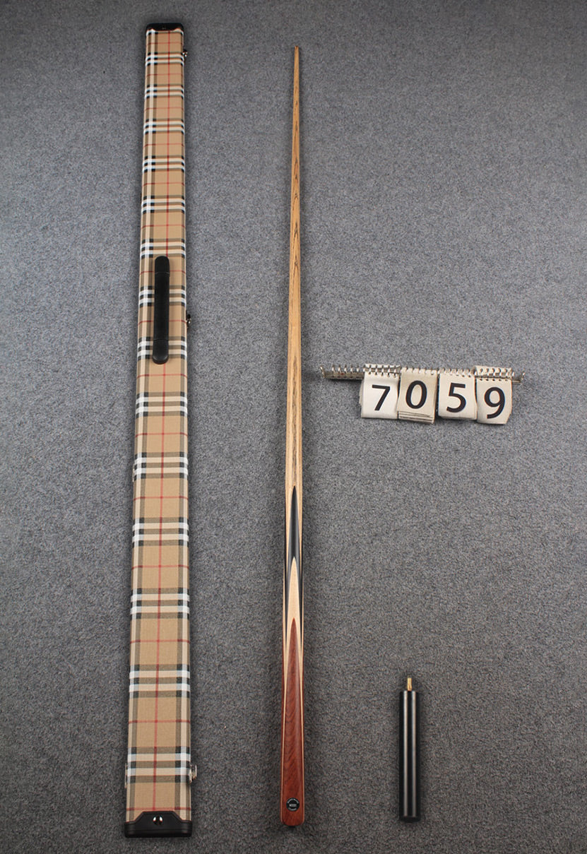 1 piece ash english pool cue # 7059