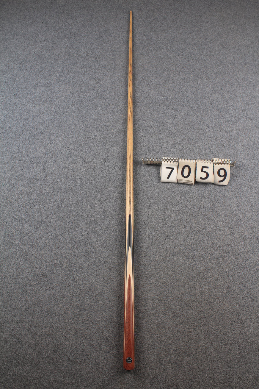 1 piece ash english pool cue # 7059