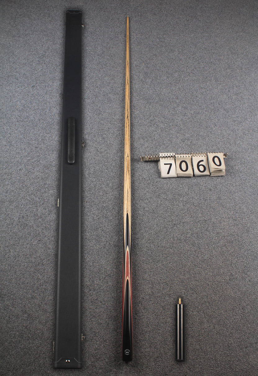 1 piece ash english pool cue # 7060 WOODS CUES
