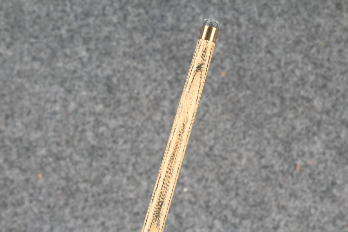 ★★★  1 piece ash snooker cue # 7070 WOODS CUES