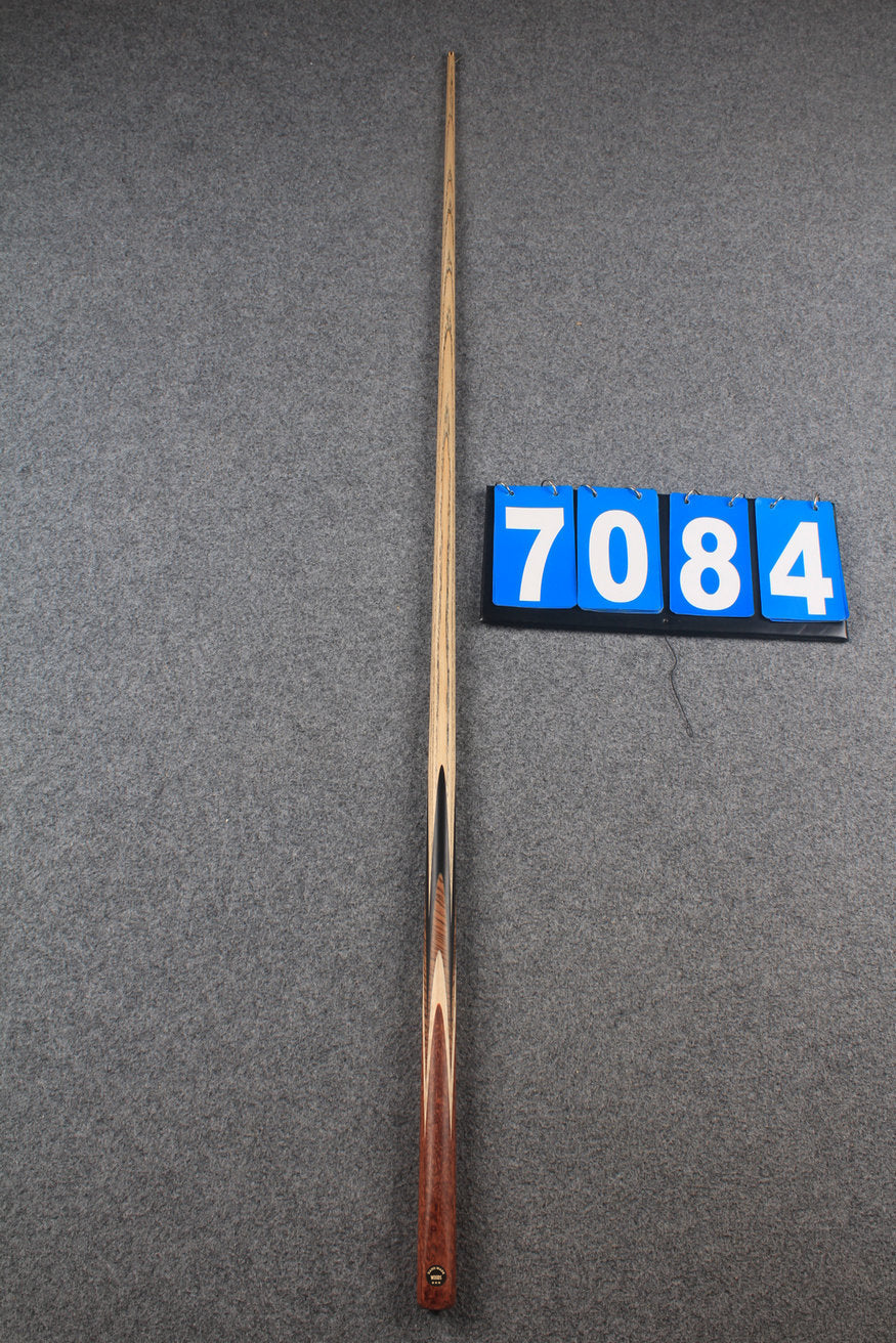 ★★★  1 piece ash snooker cue # 7084 WOODS CUES
