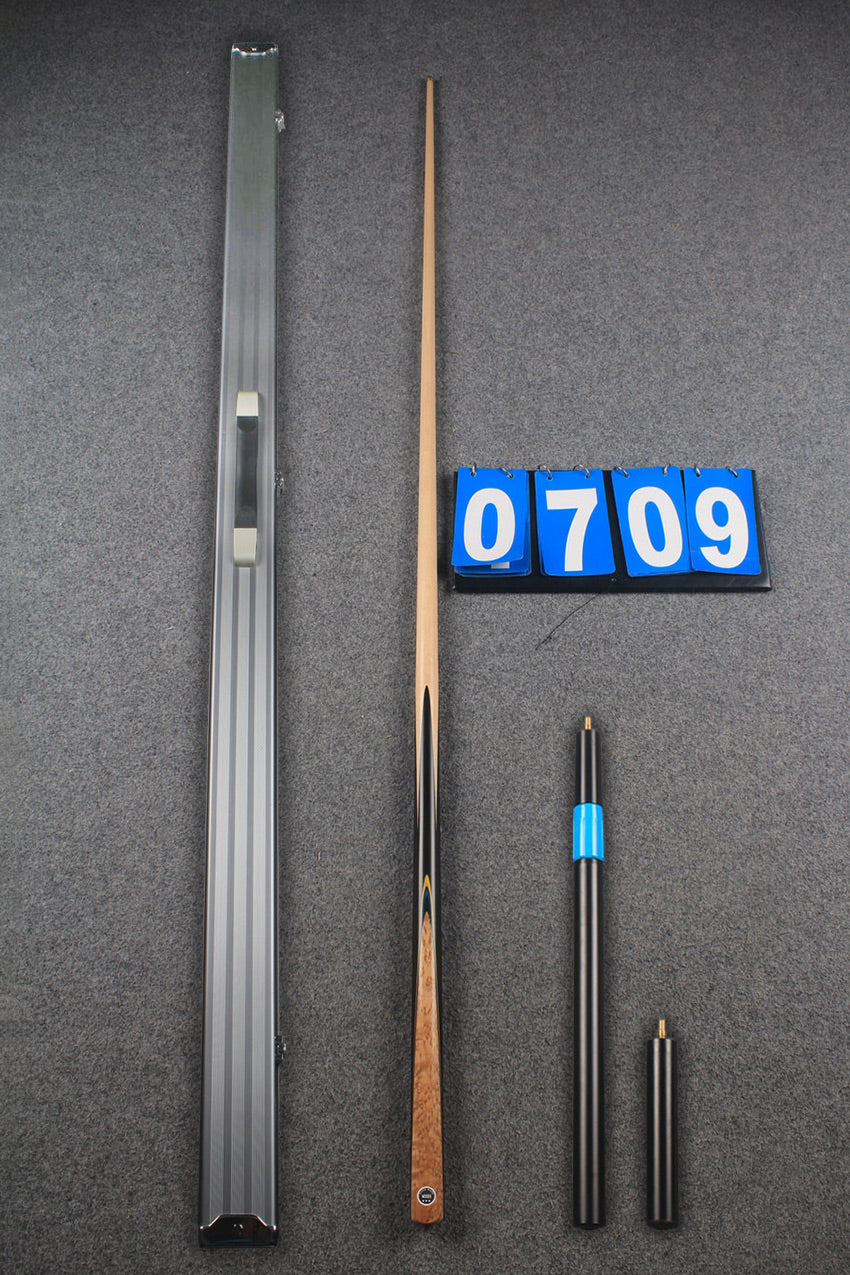 ★★★ 1 piece maple 61'' snooker cue # 709
