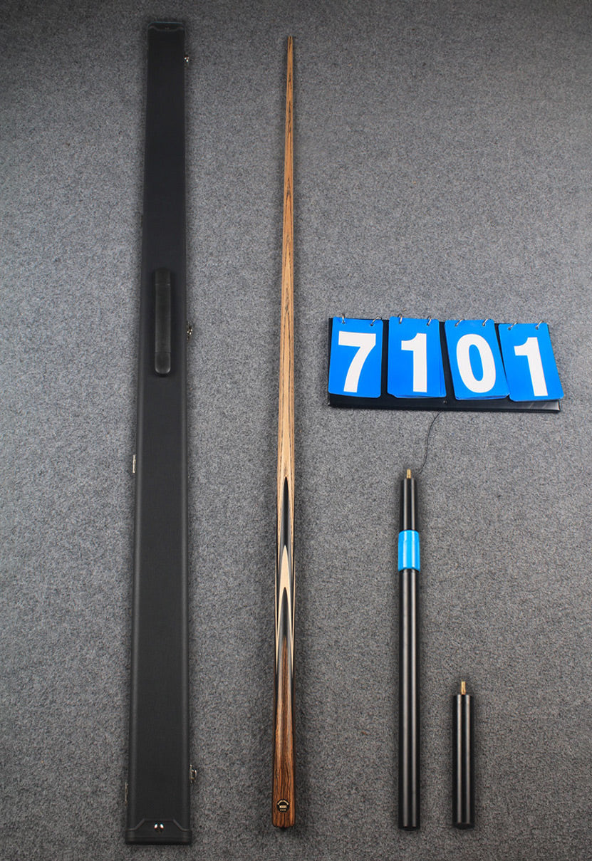 ★★★  1 piece ash snooker cue # 7101 WOODS CUES