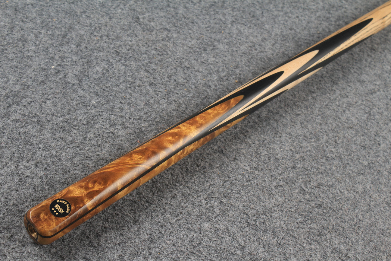 ★★★  1 piece ash snooker cue # 7102 WOODS CUES