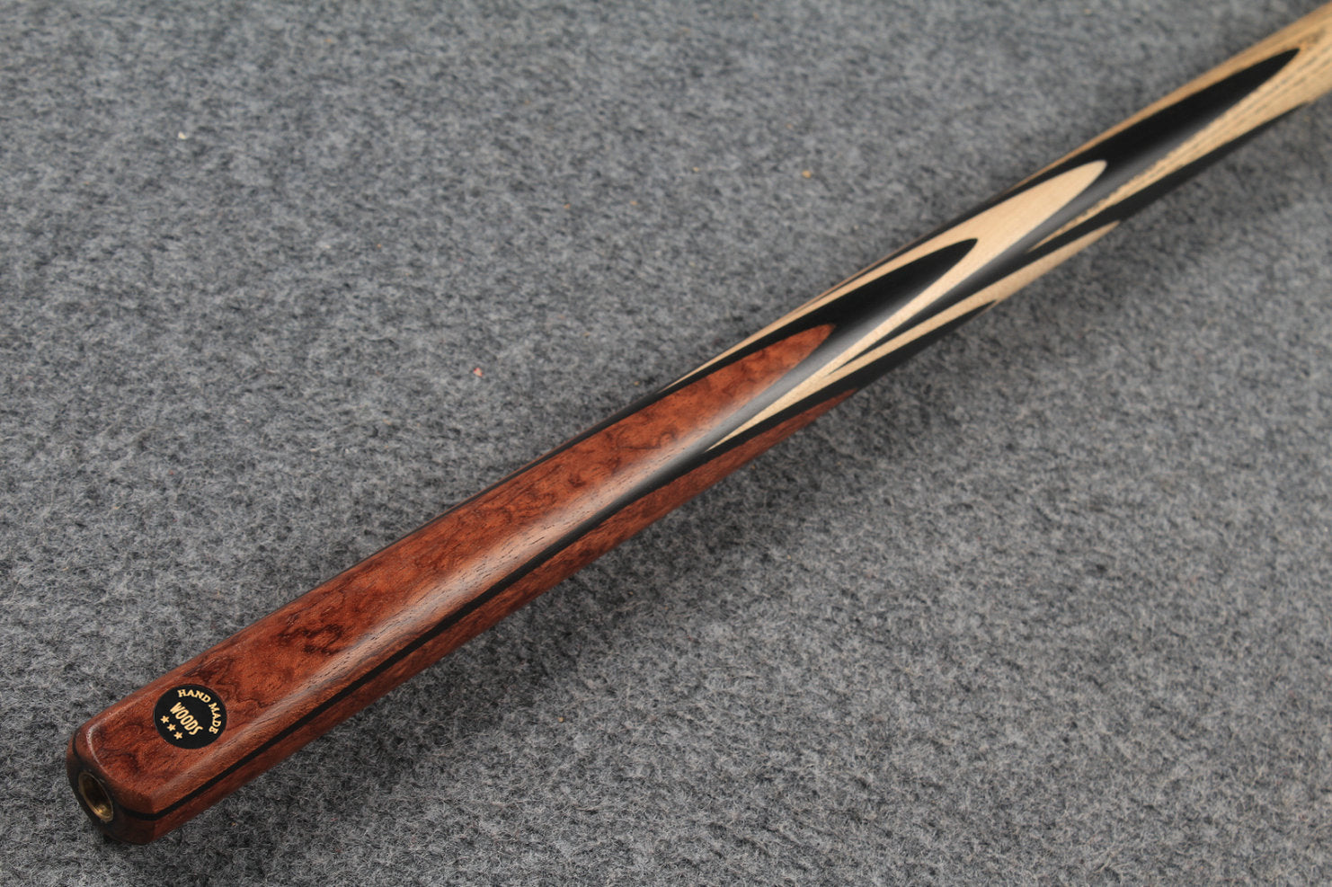 ★★★  1 piece ash snooker cue # 7103 WOODS CUES