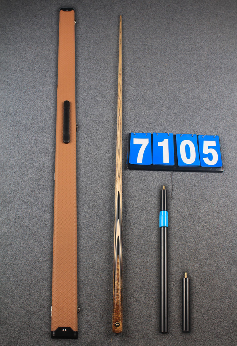 ★★★  1 piece ash snooker cue # 7105