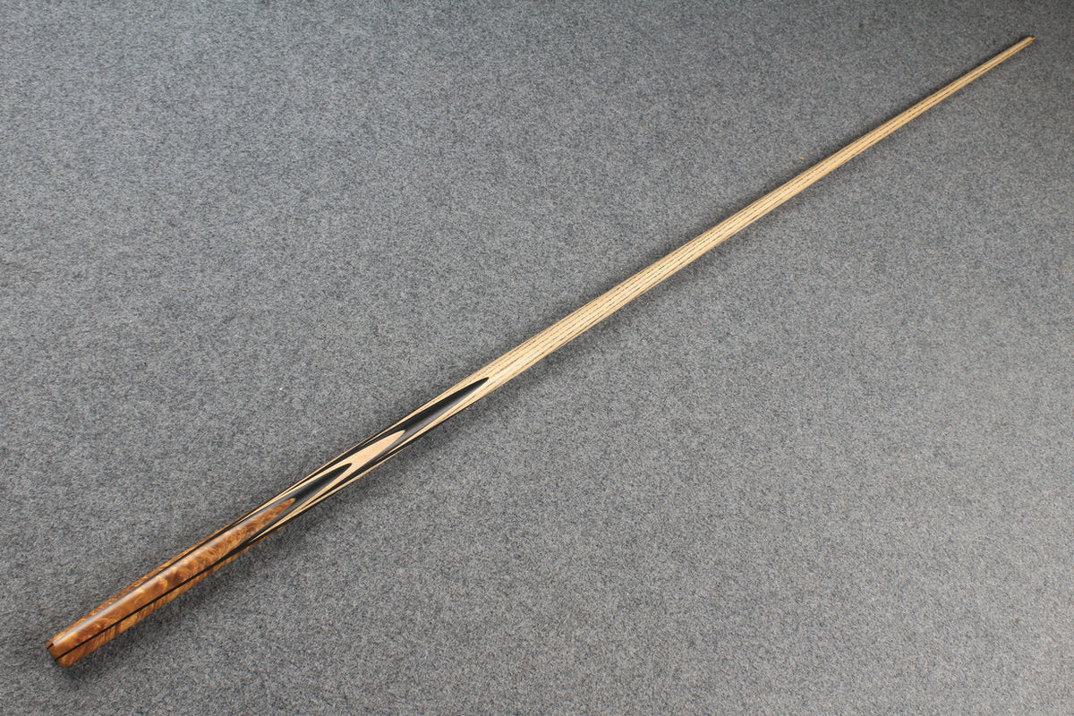 ★★★  1 piece ash snooker cue # 7112 WOODS CUES