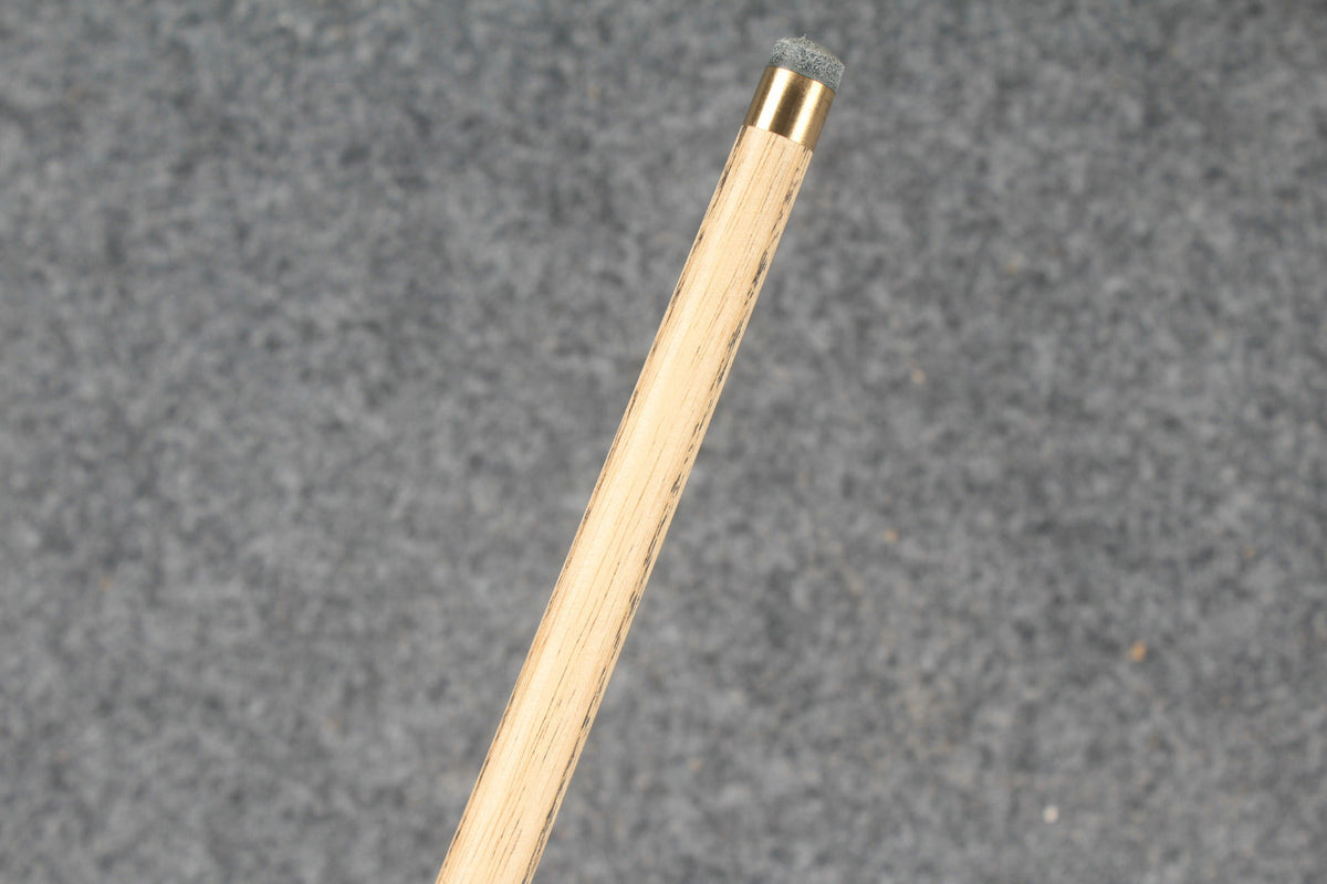 ★★★  1 piece ash snooker cue # 7112 WOODS CUES
