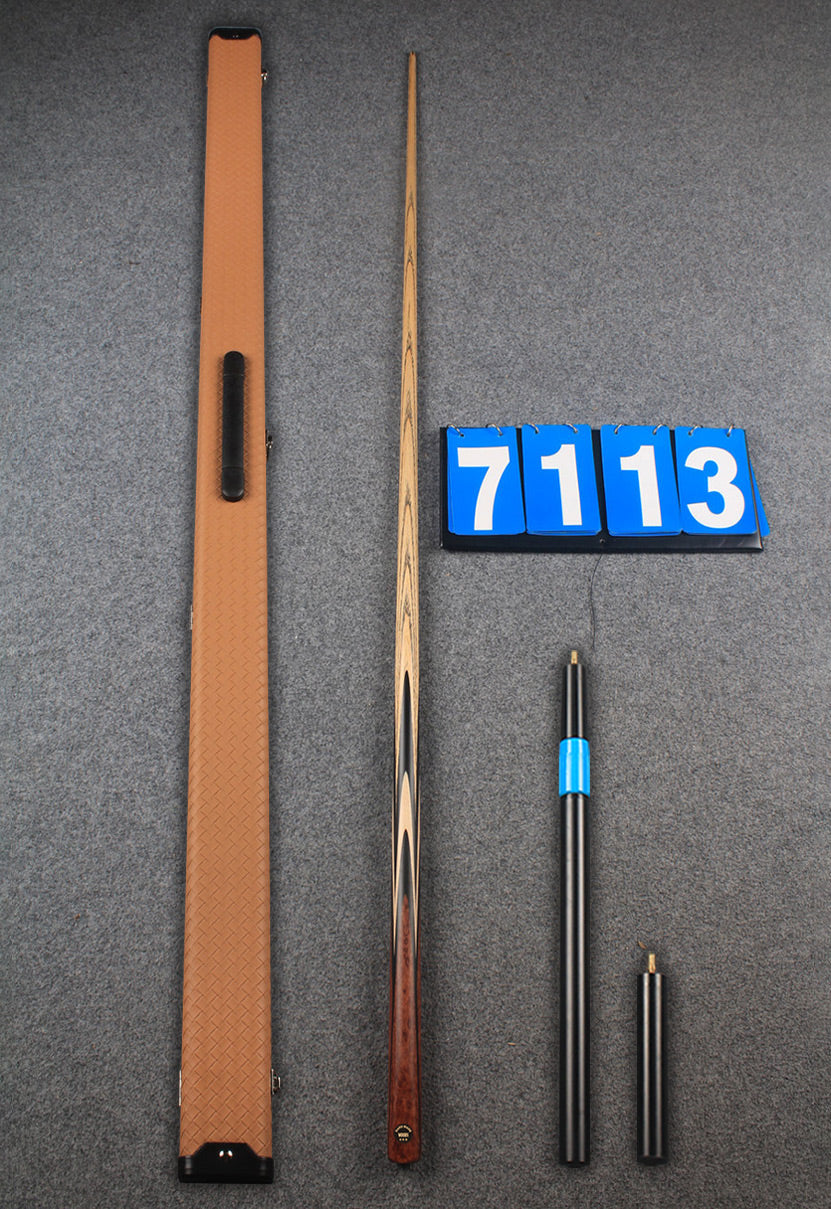 ★★★  1 piece ash snooker cue # 7113