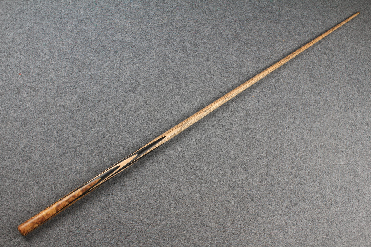 ★★★  1 piece ash snooker cue # 7116 WOODS CUES