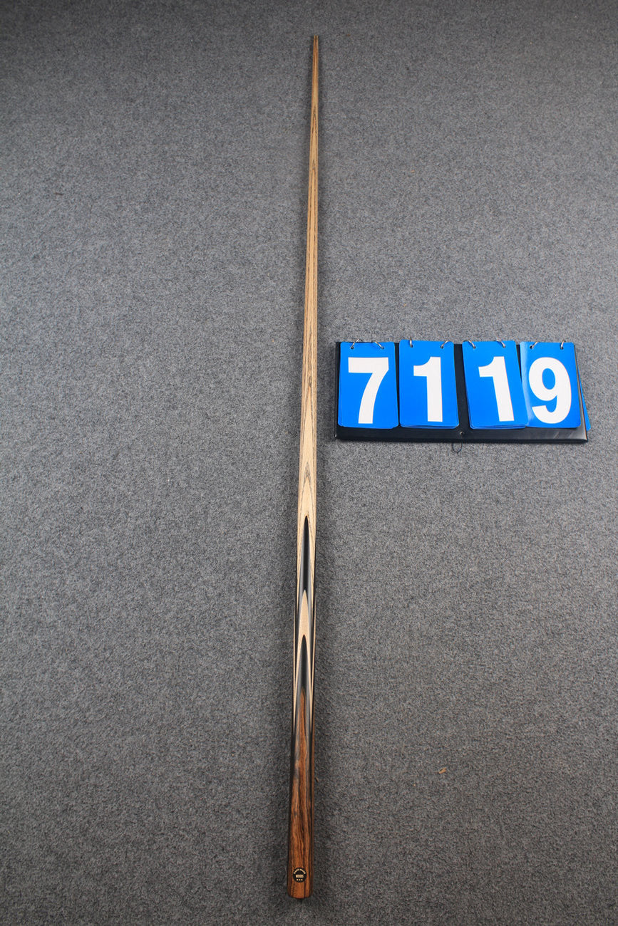★★★  1 piece ash snooker cue # 7119 WOODS CUES