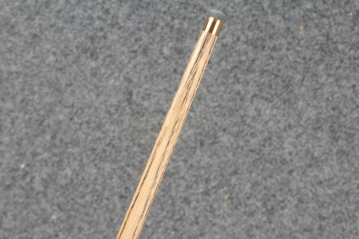 ★★★  1 piece ash snooker cue # 7119 WOODS CUES