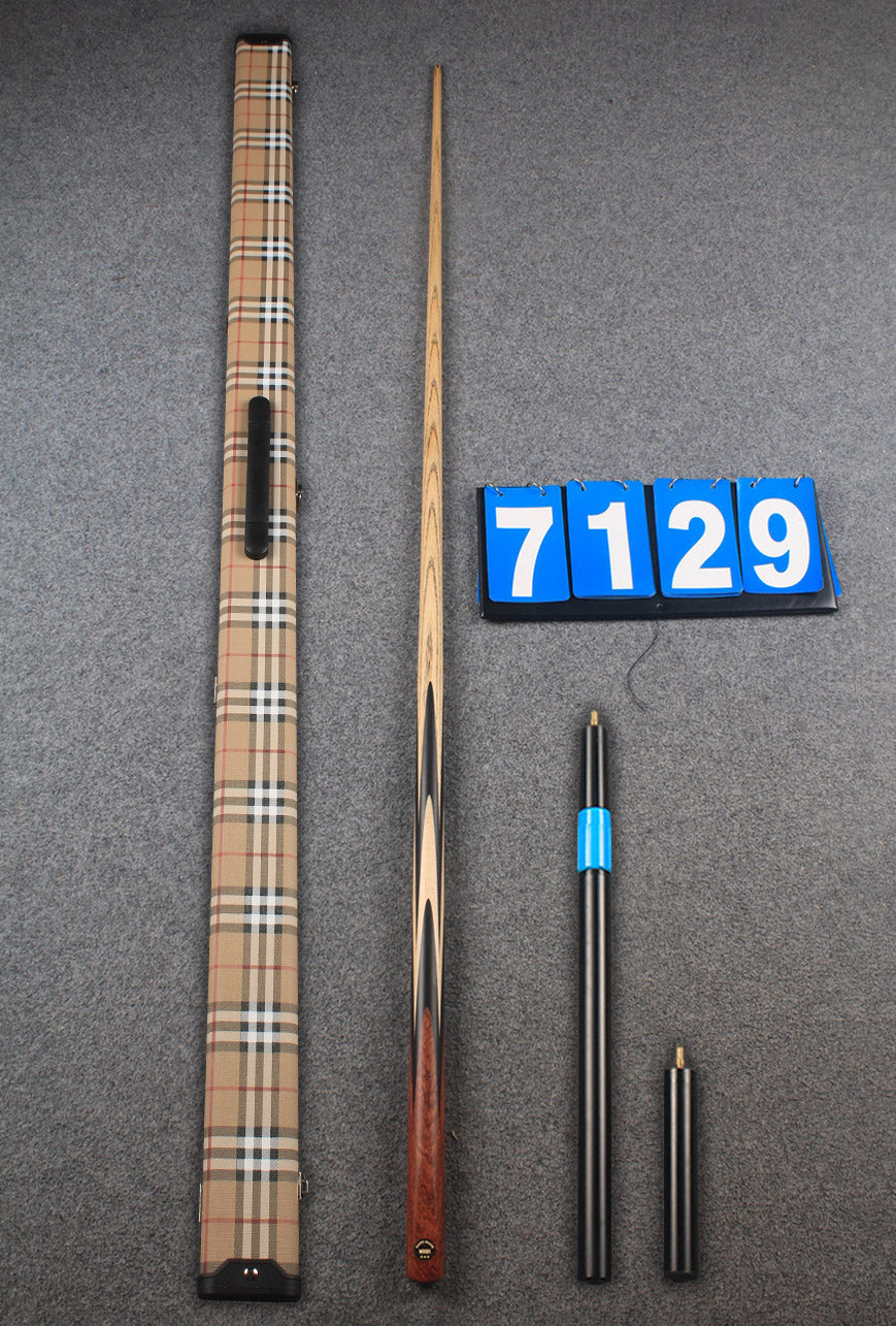 ★★★  1 piece ash 59'' snooker cue # 7129
