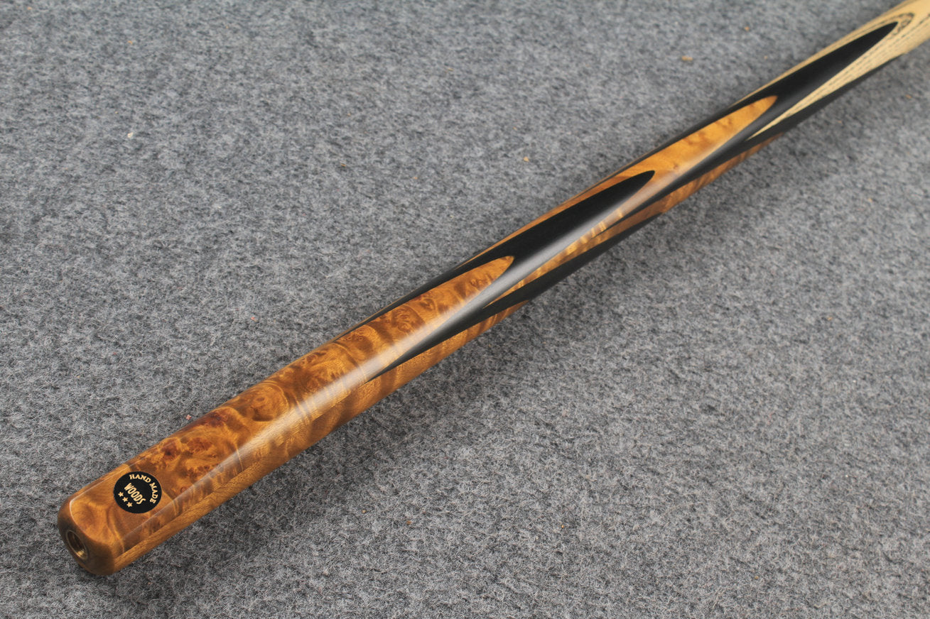 ★★★  1 piece ash 59'' snooker cue # 7130 WOODS CUES
