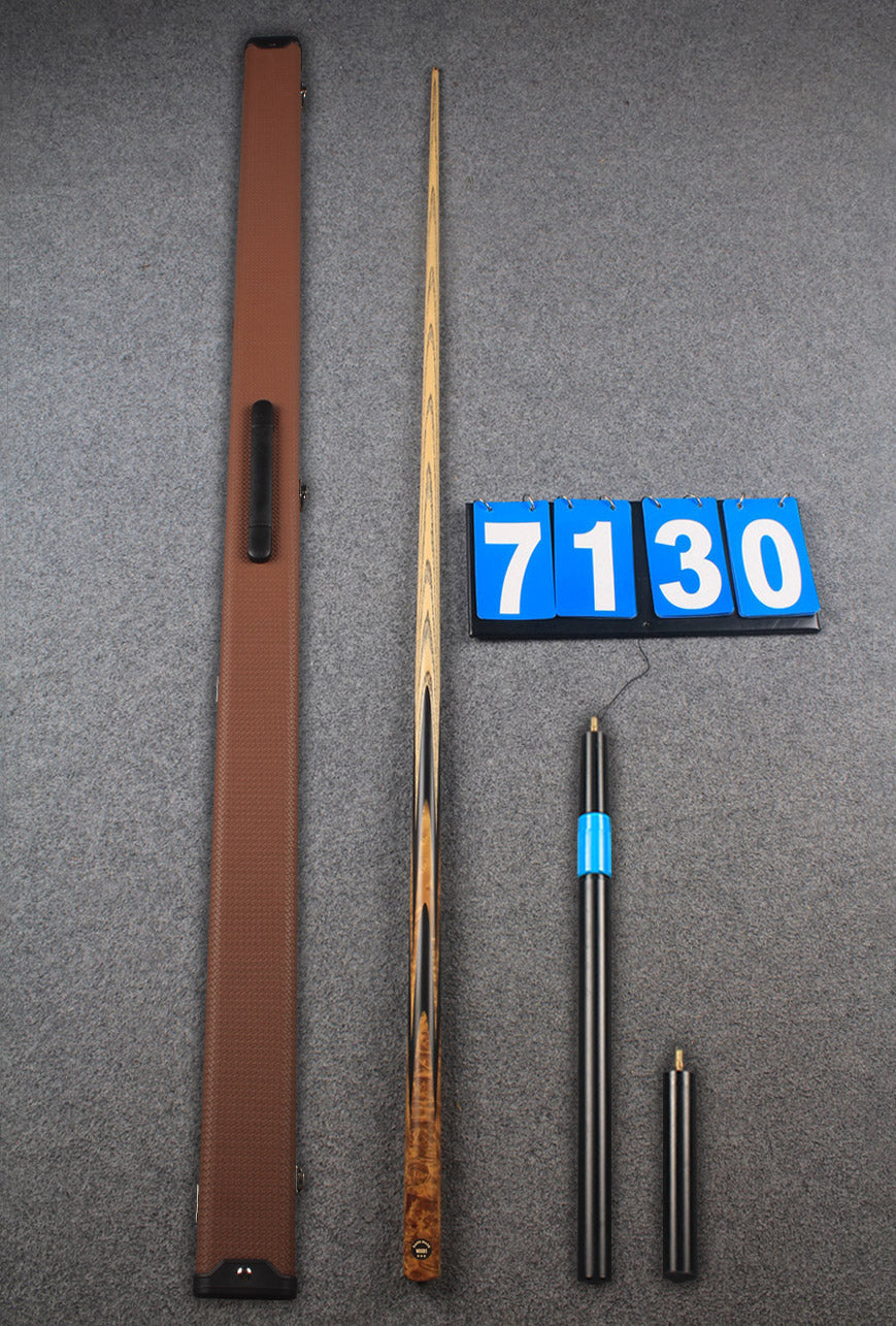 ★★★  1 piece ash 59&#39;&#39; snooker cue # 7130 WOODS CUES