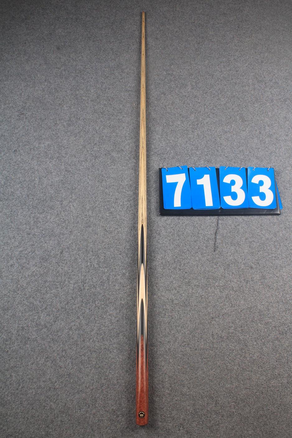 ★★★  1 piece ash 59'' snooker cue # 7133 WOODS CUES