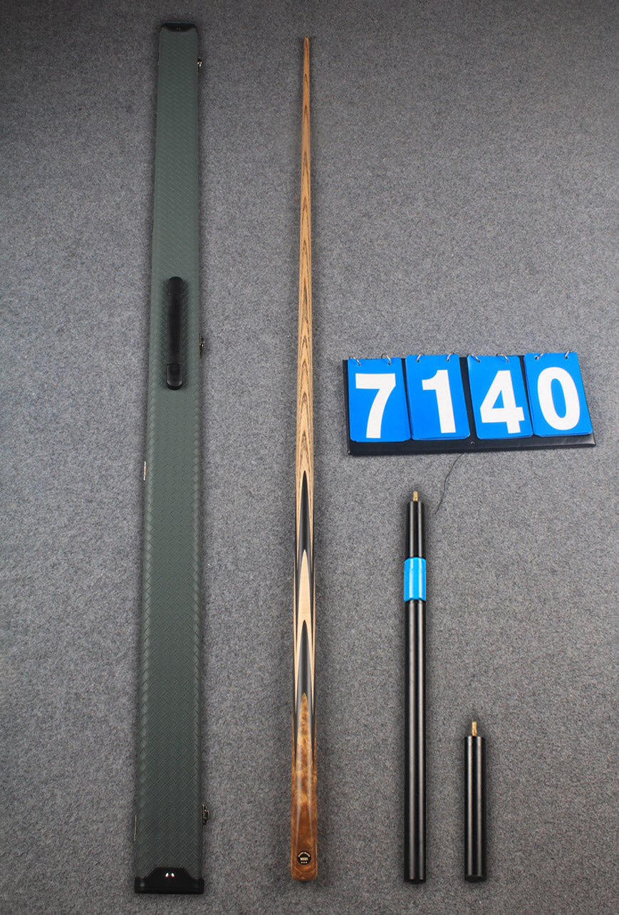 ★★★  1 piece ash 60&#39;&#39; snooker cue # 7140