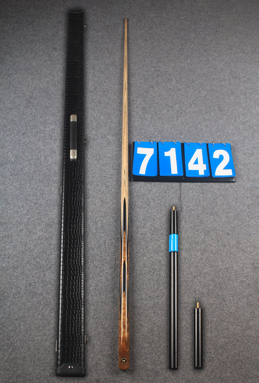★★★  1 piece ash 59&#39;&#39; snooker cue # 7142 WOODS CUES