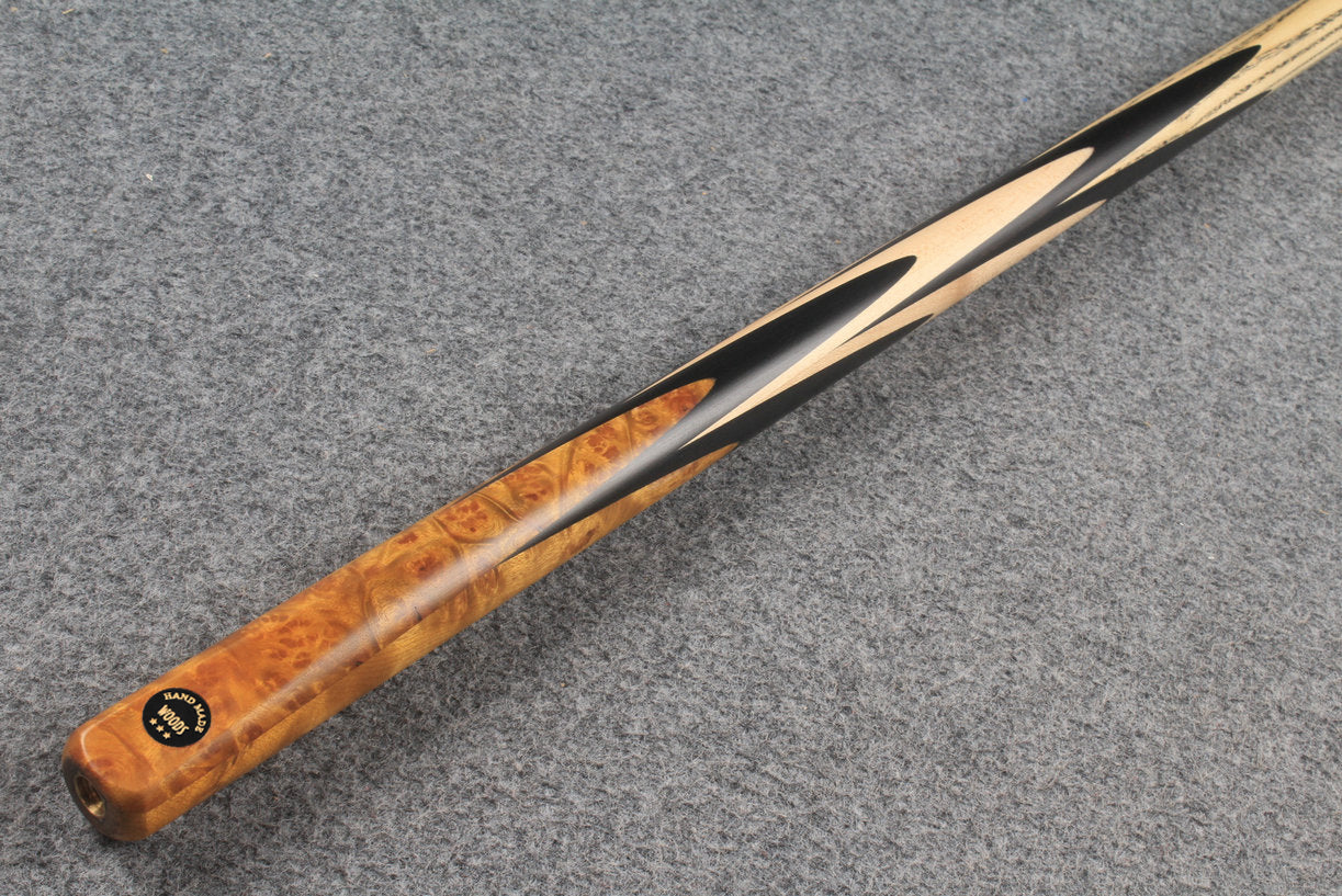 ★★★  1 piece ash snooker cue # 7147 WOODS CUES