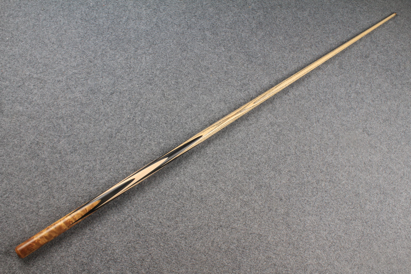 ★★★  1 piece ash snooker cue # 7147 WOODS CUES
