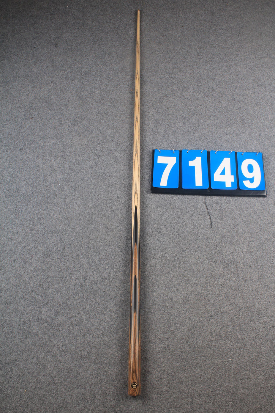 ★★★  1 piece ash 59'' snooker cue # 7149 WOODS CUES