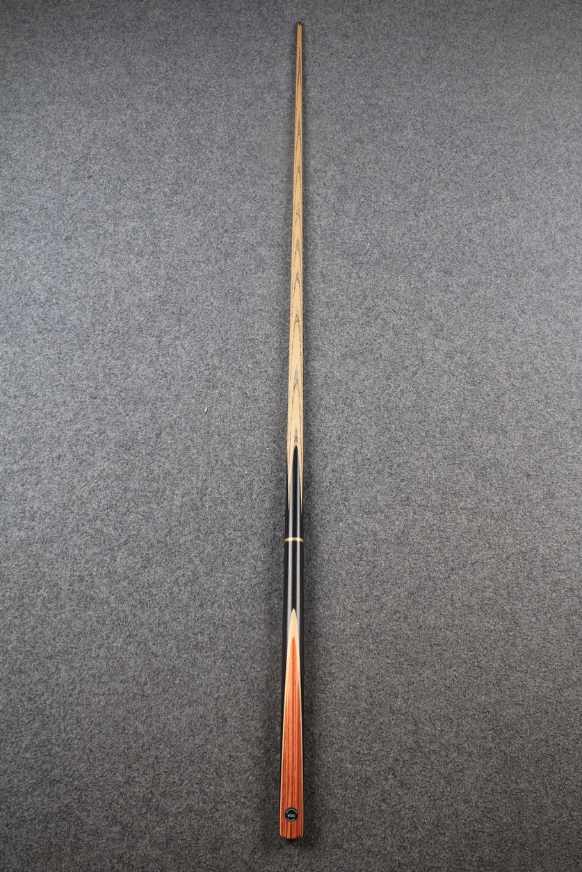 3/4 ASH english pool cue + break cue + case # 7158 WOODS CUES