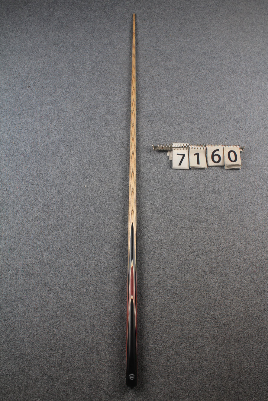 1 piece ash english pool cue # 7160 WOODS CUES