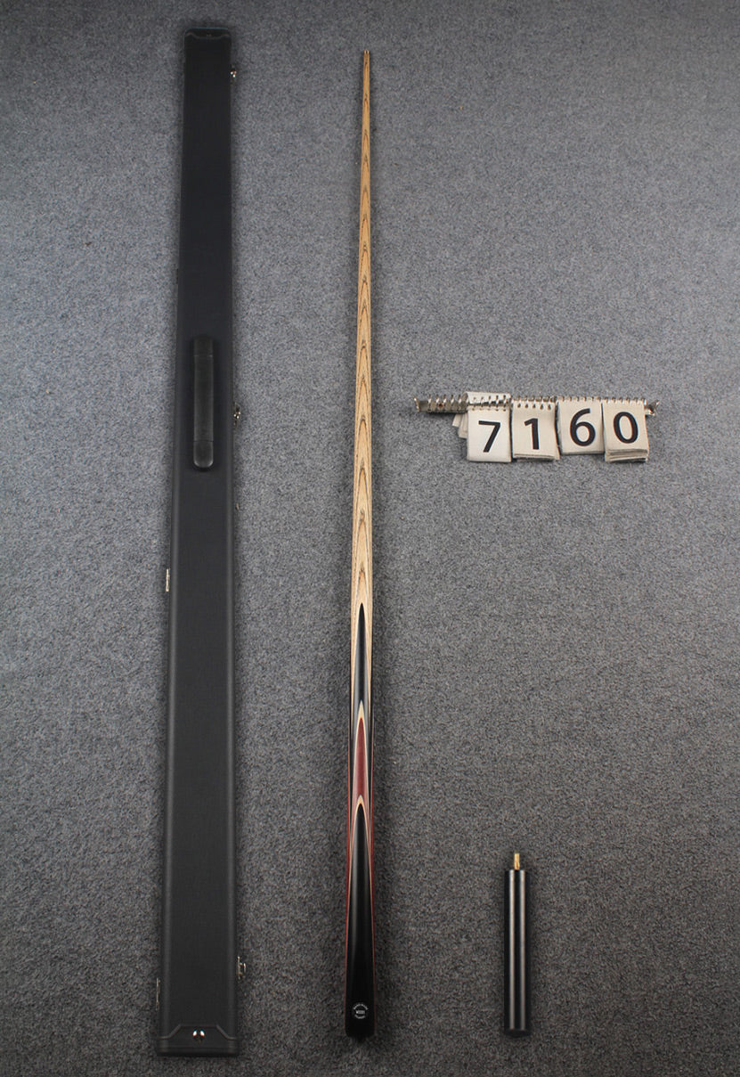 1 piece ash english pool cue # 7160