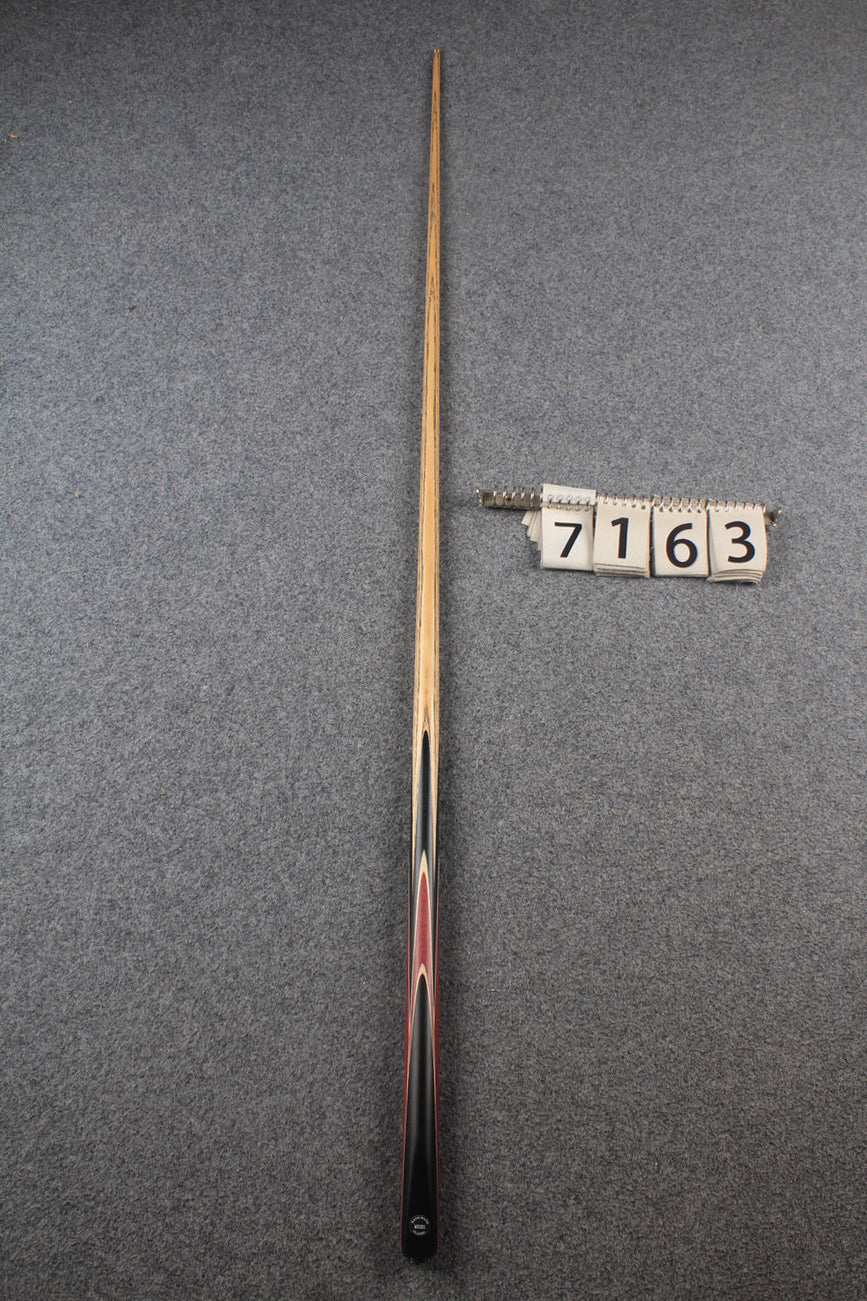 1 piece ash english pool cue # 7163 WOODS CUES