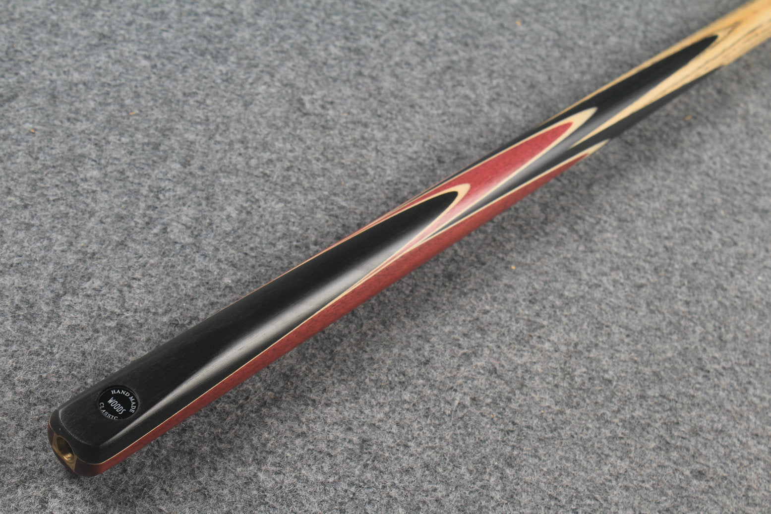 1 piece ash english pool cue # 7163 WOODS CUES