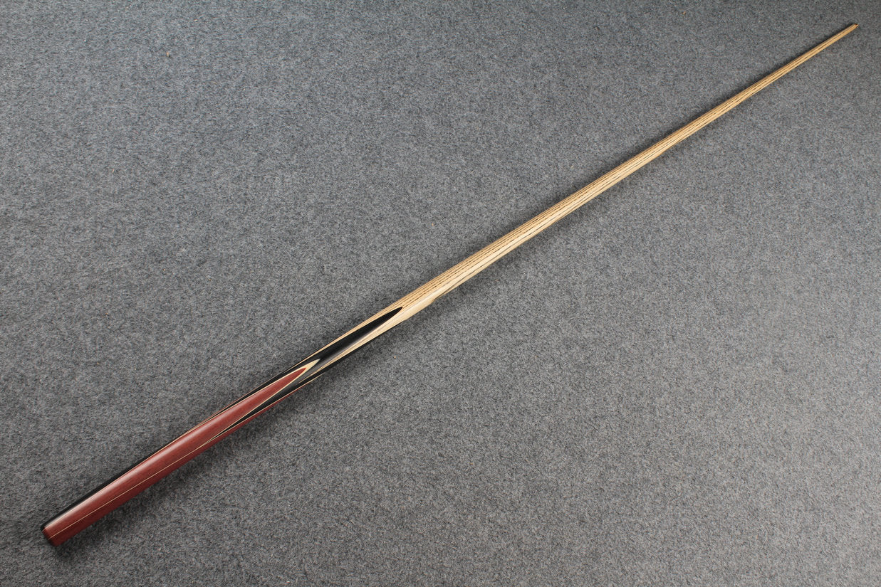 1 piece ash english pool cue # 7166 WOODS CUES