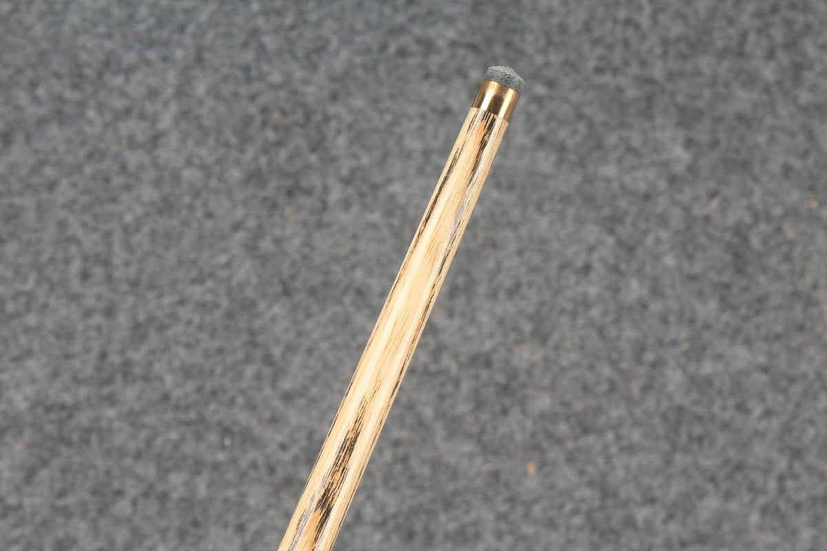 1 piece ash english pool cue # 7166 WOODS CUES