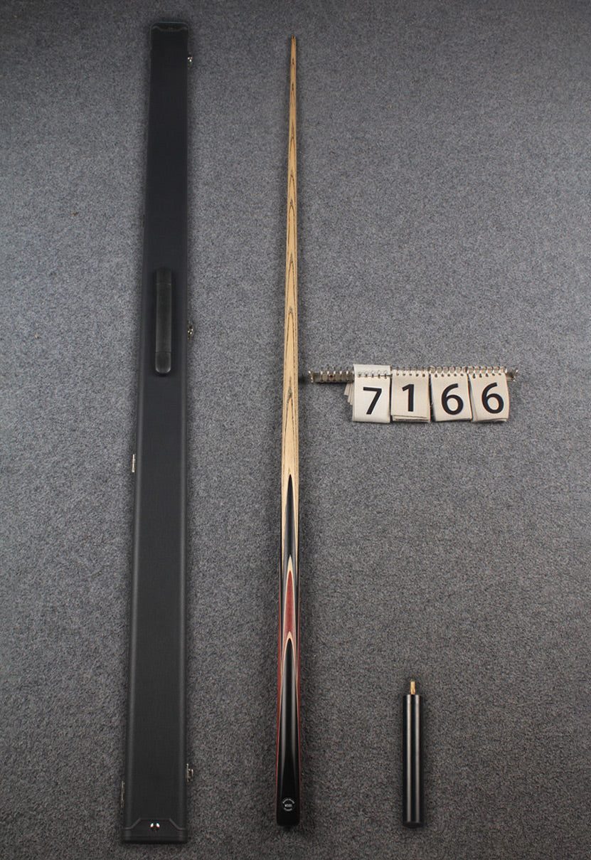 1 piece ash english pool cue # 7166