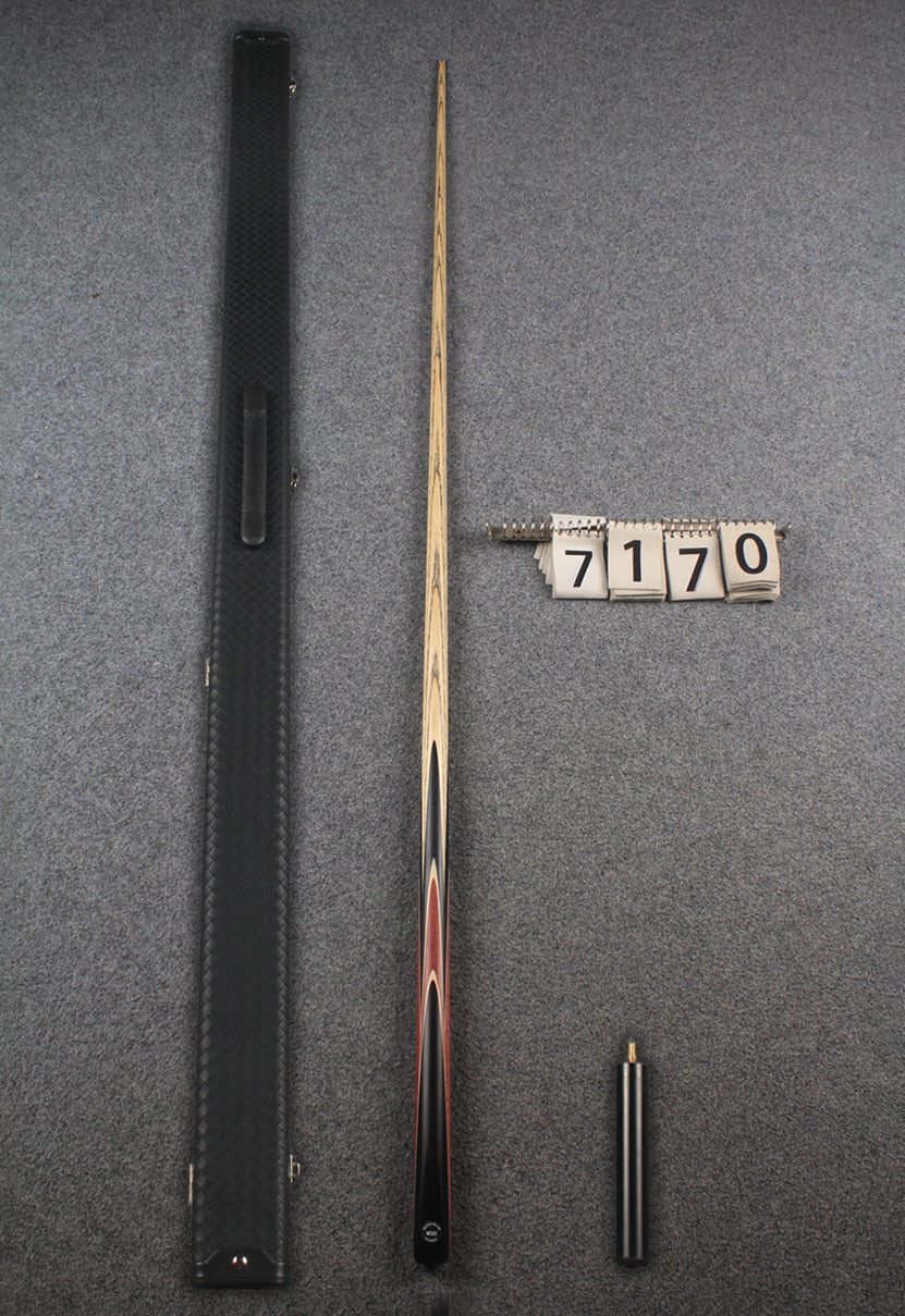 1 piece ash english pool cue # 7170