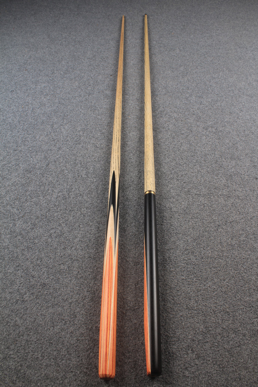 1 piece ASH english pool cue + break cue + case # 7173