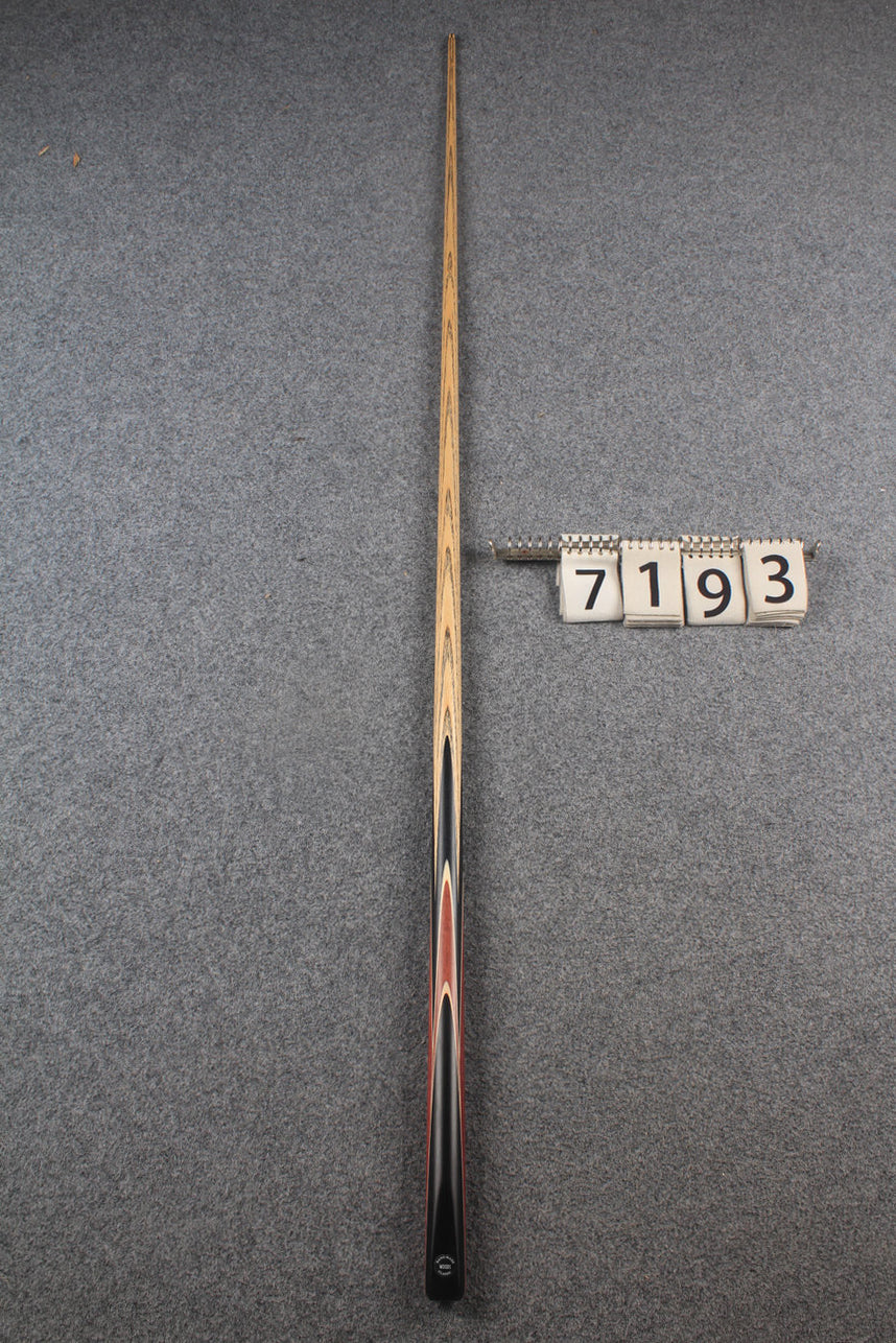 1 piece ash snooker cue # 7193 WOODS CUES