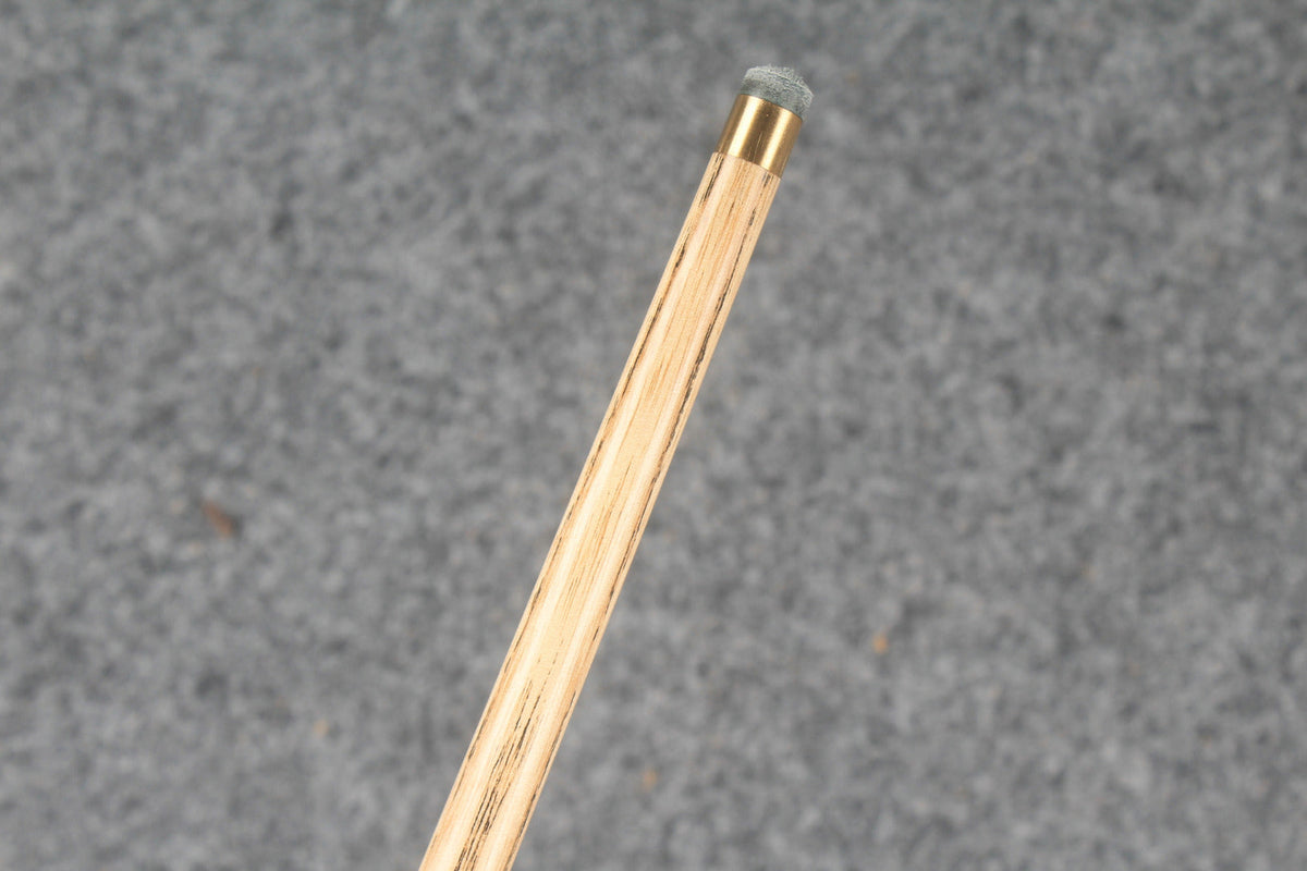 1 piece ash snooker cue # 7194 WOODS CUES