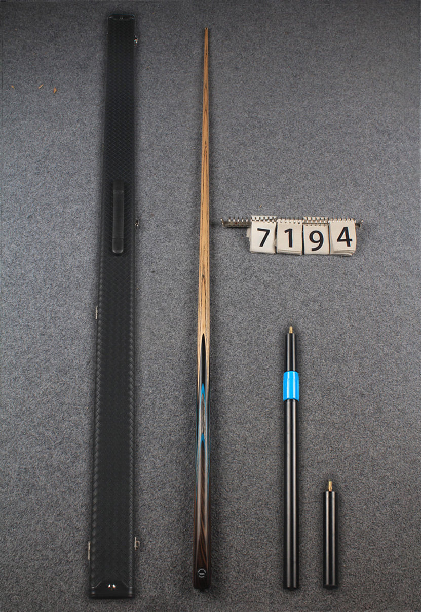 1 piece ash snooker cue # 7194 WOODS CUES