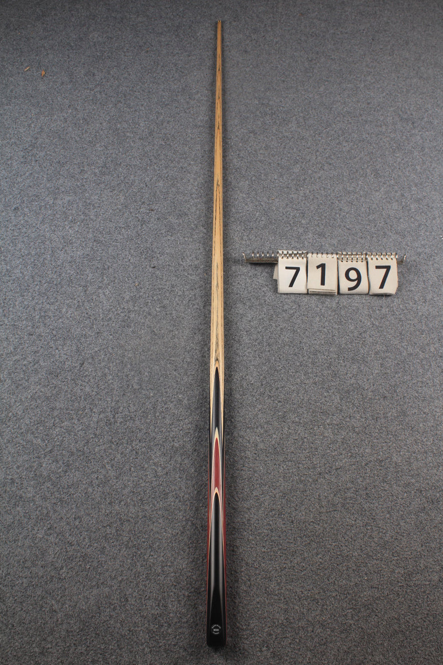 1 piece ash snooker cue # 7197 WOODS CUES