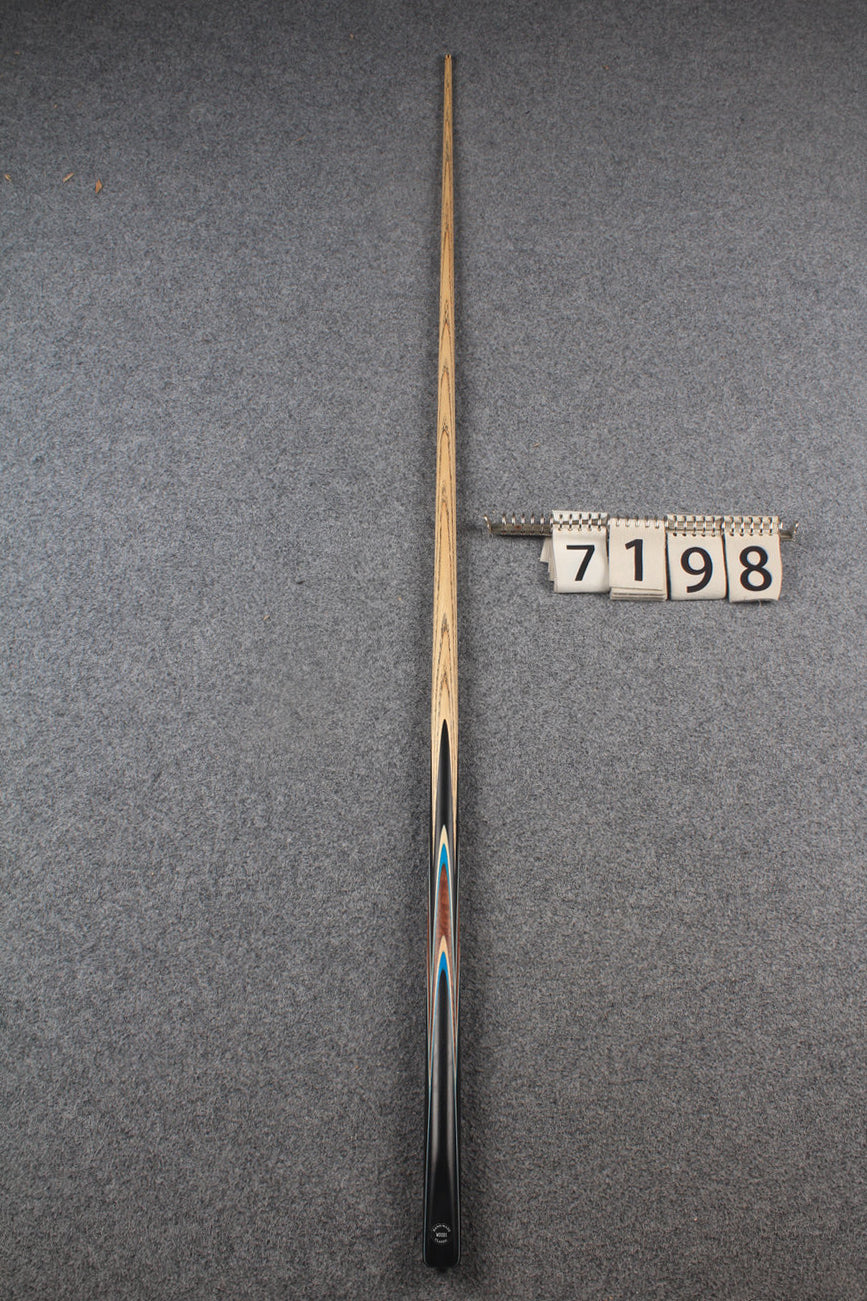 1 piece ash snooker cue # 7198 WOODS CUES