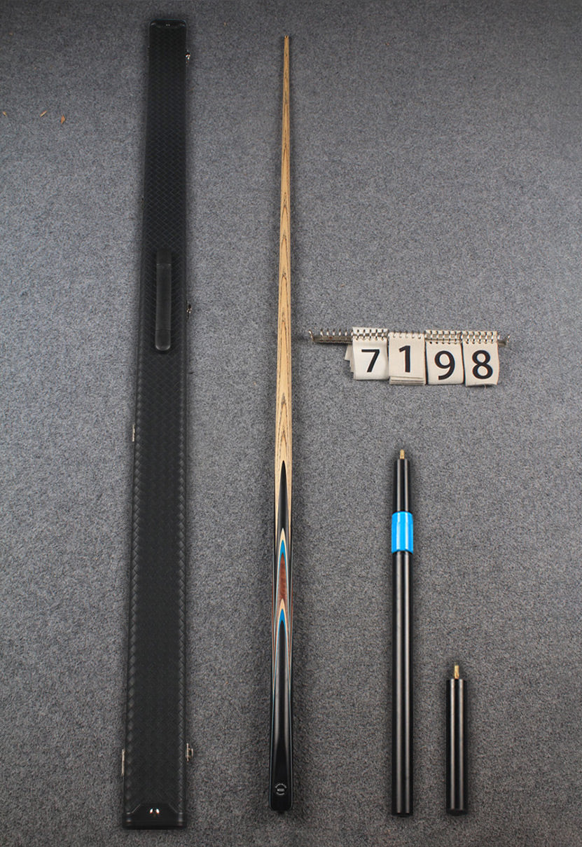 1 piece ash snooker cue # 7198 WOODS CUES