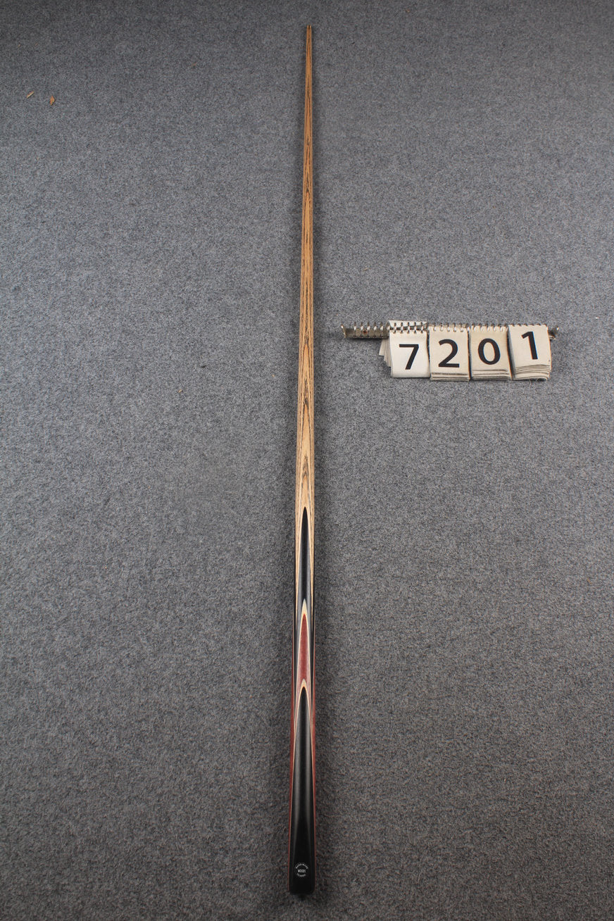 1 piece ash snooker cue # 7201 WOODS CUES