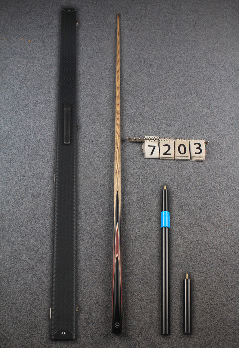 1 piece ash snooker cue # 7203