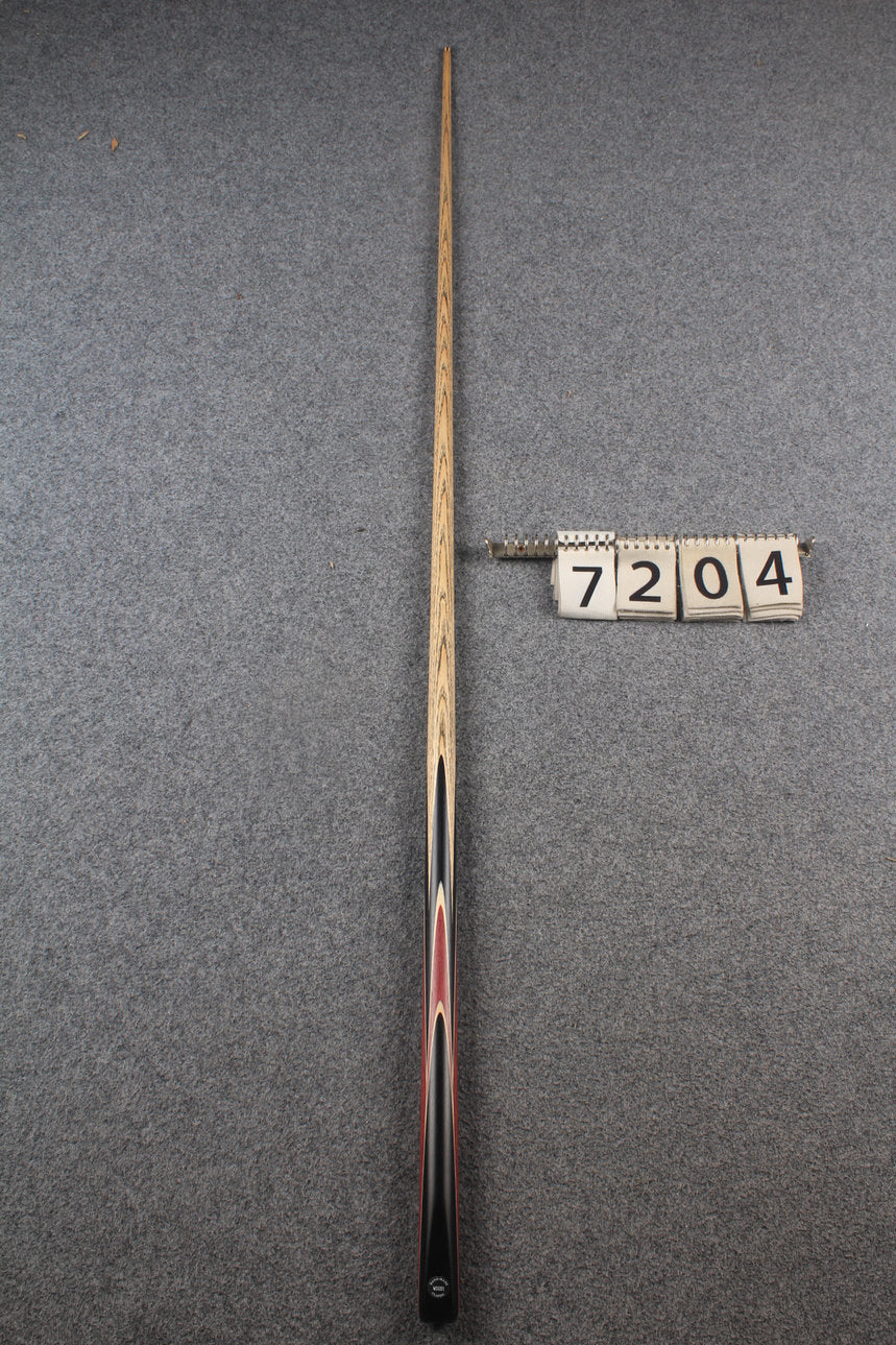 1 piece ash snooker cue # 7204 WOODS CUES