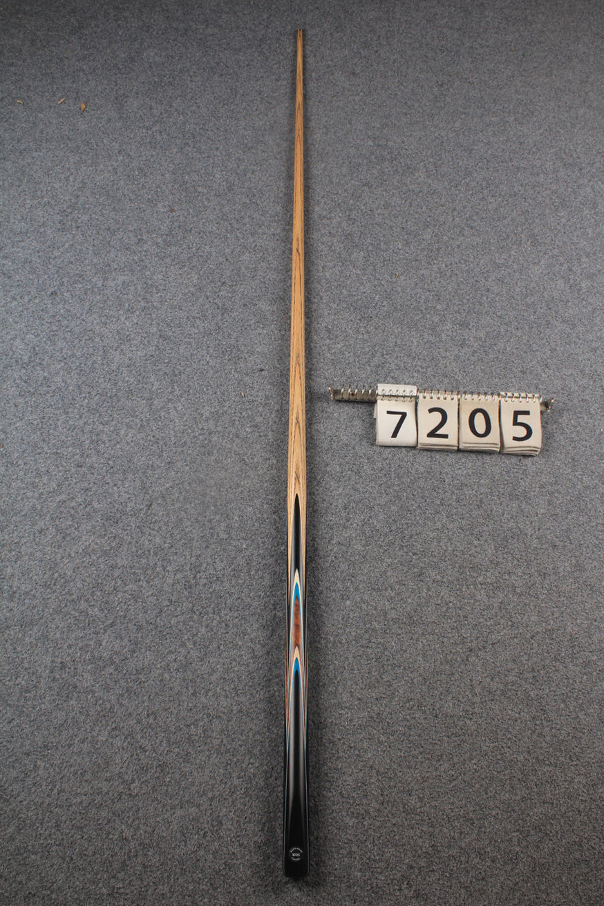 1 piece ash snooker cue # 7205 WOODS CUES