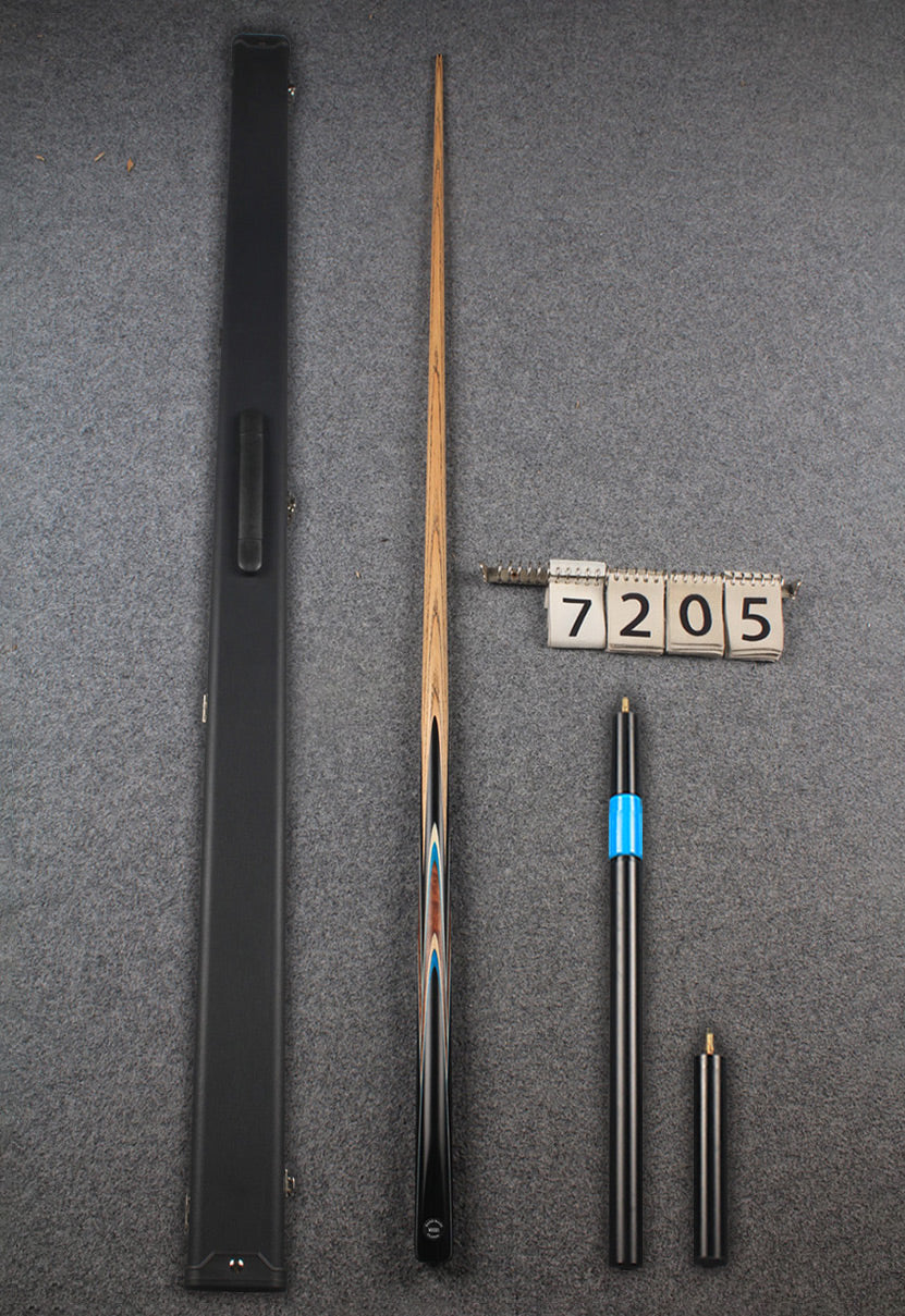 1 piece ash snooker cue # 7205 WOODS CUES