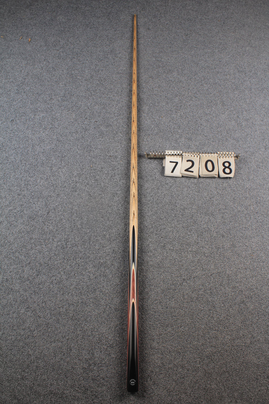 1 piece ash snooker cue # 7208 WOODS CUES