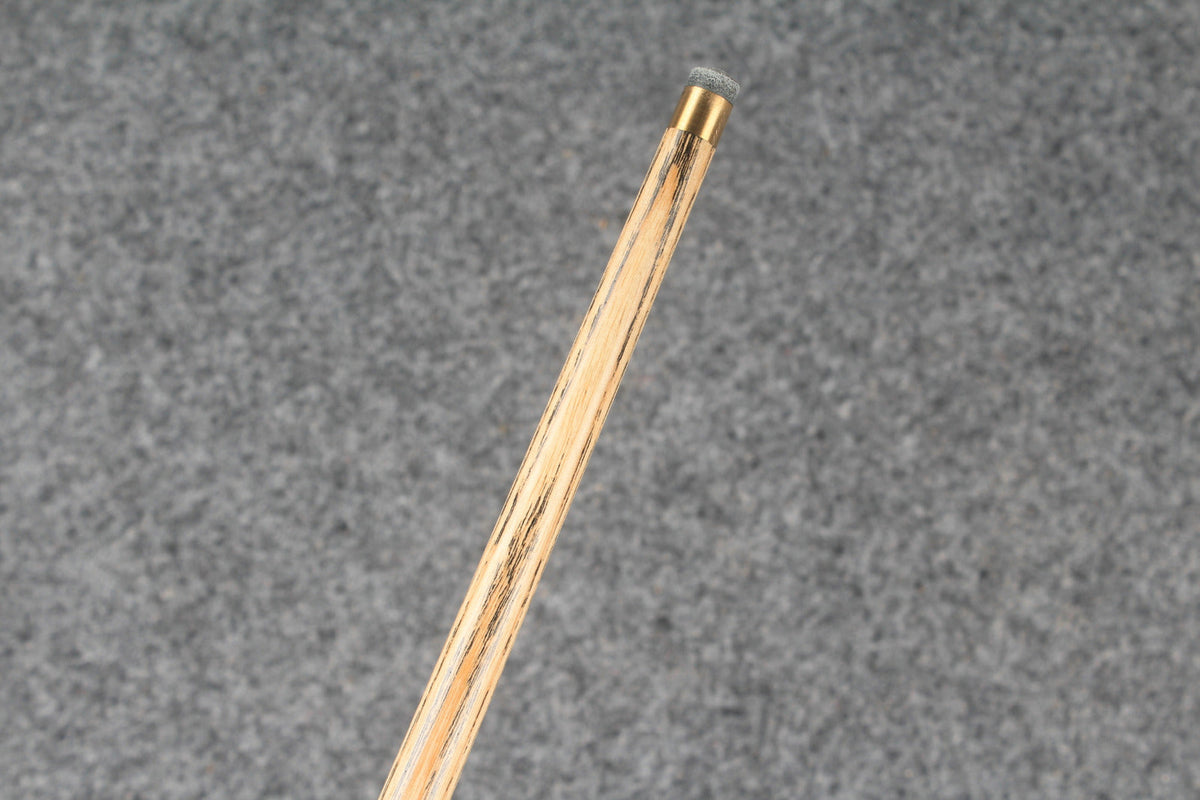 1 piece ash snooker cue # 7208 WOODS CUES