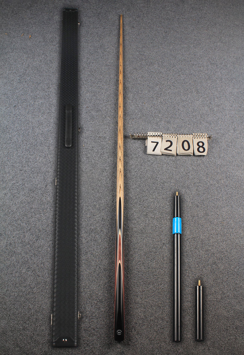 1 piece ash snooker cue # 7208 WOODS CUES